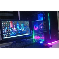 1 Set Komputer Pc Intel Lga 775 Siap Main Gta 5 Ff Ml Pubgm Pb Dll,