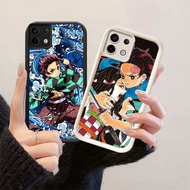 HK-54 Demon Slayer X Shockproof Casing for Black and White Silicone Infinix Note Zero 40Pro Infi 40S