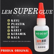 Lem serbagu super kuat AO DE GU oily glue lem serbagu super kuat