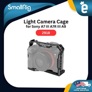 SmallRig Light Camera Cage for Sony A7 III A7R III A9 Aluminum Alloy Cage Rig with Cold Shoe Mount f