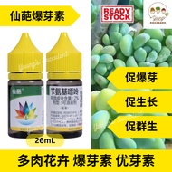 26ML 6-BA Cytokinin 仙葩 爆芽素 苄氨基嘌呤 优芽素 植物生长调节剂 多肉花卉 催花促花 促芽 肉肉爆头