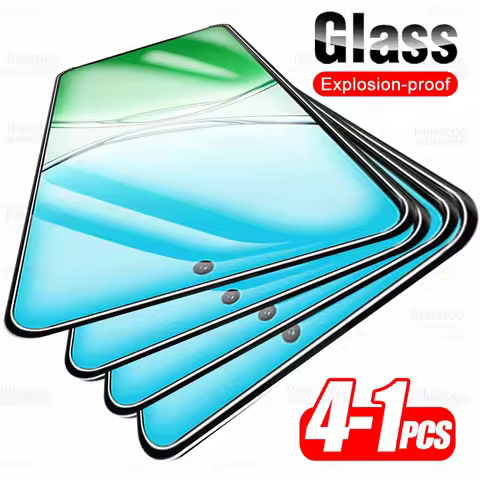 1-4Pcs Full Cover Tempered Glass For Oppo A5 Pro 4G OppoA5Pro 5G Oppo A5Pro OppoA5 A 5 A5i Pro A5x G