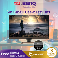 BenQ 32" EW3280U 4K UHD IPS FreeSync HDRi USB-C Eye Care Monitor