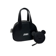 Mini Boston Haughty Bear Bag - Black