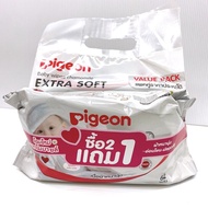 Pigeon Wet Wipes Model 2 Get 1 Free Buy 2 Packs 3 (82 Pieces Per Pack)