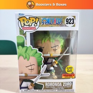 Funko Pop Animation: One Piece - Roronoa Zoro #923 (Glows in the Dark) [Volcano X Exclusive]