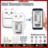 Mini Portable Thermal Printer Mobile Printer Photo Printer Home Phone Mini Printer Picture Printer