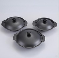 Claypot rice casserole casserole cooker cover induction cooker gas dual-purpose cast iron pan flat s