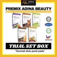 𝙏𝙧𝙞𝙖𝙡 𝙎𝙚𝙩 Box Adina Beauty HQ Susu Kambing Premix Untuk Kesihatan Mata dan Dalaman