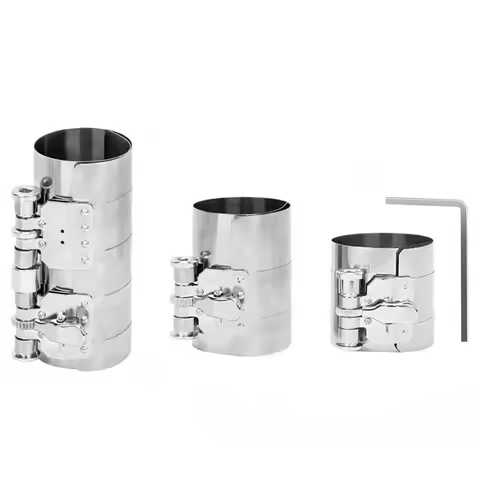 3/4/6 Inch Ratchet Clamp Disassembly Tool Piston Ring Compressor Engine with Installation Tool Car P