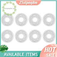 8Pcs 608 Full Ceramic Bearing ZrO2 Ball Bearing 8mmx22mmx7mm Zirconia Oxide Bearing Replacement