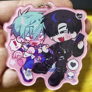 Anime Game Alien Stage Cosplay Cartoon Till Ivan Fighter Acrylic Keychain Pendant Model Cosplay Deco