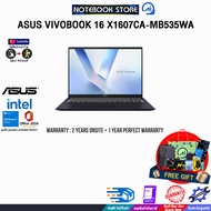 [ผ่อน0%10ด.]ASUS VIVOBOOK 16 X1607CA-MB535WA/Ultra 5 225H/ประกัน2YearsOnsite+1YearPerfectWarranty/BY