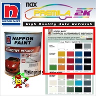 1L ( 1 LITER ) NIPPON PAINT AUTOMOTIVE REFINISH 1 LITER / CAT KERETA NIPPON / DW wpc