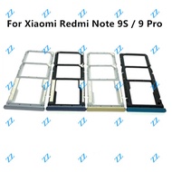 For Xiaomi Redmi Note 9S / 9 Pro Sim Card Tray Slot Holder Card Holder Reader SD Slot Adapter Replac
