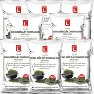 [Lot Of 8 packs/2g]Dosirak Gim Choice L Instant Dried Seaweed - Lotteria