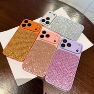 Seconds change 17 glitter ins sequins for iPhone17ProMax mobile phone case Apple 16Pro soft edge pro