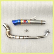 ∲ ◑ ⭐ Highmount conical pipe NLK 51mm exhaust Muffler open Spec for xrm 125 wave 125 xrm 100 110 11