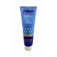 AIKEN PREBIOTIC FACIAL CLEANSER HYDRA PLUS DEEP CLEANSING & HYRATING WITH HYALURONIC ACID 120G (EXP: