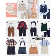 [Bibonkid] Prince Set HM US/UK/JAPAN/CN 4-6m to 3-4y READ SHOP NOTES CAREFULLY