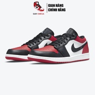 Giày Nike Air Jordan 1 Low Bred Toe 553558-612 - Giày Jodan 1 Chính hãng