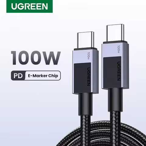 UGREEN USB C to USB Type C 100W Fast Charging For MacBook iPhone 17 16 15 iPad Samsung S25 Xiaomi PD