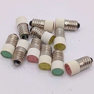 Durable led ba9s e10 Red Green Yellow 12v 24v 220v Threaded Terminal Socket Shipped Every Day