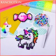 24 Colors Fuse Beads Kit 2.6mm Fusion Beads Perler for Crafts Handmade Kids