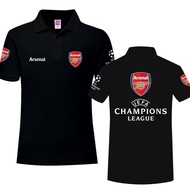 Hot Sale Arsenal Jersey Gunners Football Fan Jersey Polo Shirt Men's and Women's Lapel Collar Short 