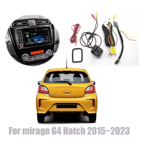 VKAUTO For mirage G4 Hatch 2015~2025 OEM Unit Add After-Market Backup Camera reversing Camera rearvi