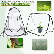 Mini Greenhouse for Outdoor Indoor Plant Portable Pop-Up Garden Greenhouse Cover Tent Gardening Potted Flower Plants Warm Room