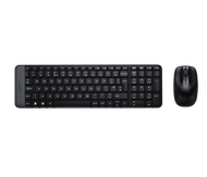 Logitech เม้าส์และคีย์บอร์ดไร้สาย Wireless Combo MK220