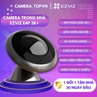 EZVIZ E4P 6Mp Panoramic Fisheye Camera, 360 Degree Rotation, 2-Way Talk. AI Human Form, Alarm Photog