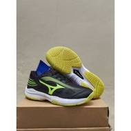 Mizuno cyclone speed 3 black green Shoes, mizuno badminton Shoes, mizuno Men's badminton Shoes,