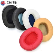 CHINK 1Pair Ear Pads Protein Leather Headset Earmuffs Earbuds Cover for for Skullcandy Crusher Wireless Crusher Evo Crusher ANC Hesh 3