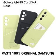 Samsung Galaxy A34 5G Casing Original Card Slot Case Silicone Card Cover