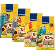 Vitakraft Premium Menu Parrot / Cockatiel / Canary / Budgie Food Bird Food - 500g / 1kg