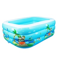 INFLATABLE SWIMMING POOL FAMILY POOL Inflatable 3 Rings Swimming Pool