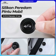 OTOHEROES Silicone Car Door Damper Anti-Shock Impact Sound 10 PCS - HJ-3CM