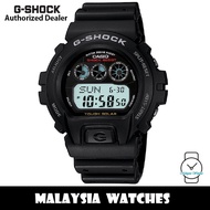(OFFICIAL WARRANTY) Casio G-SHOCK G-6900-1 Black Tough Solar Black Resin Watch (100% Original, ONE Y