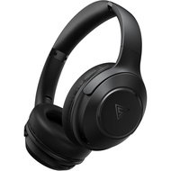 Fon Kepala Bluetooth DOQAUS Over Ear Wireless, Masa Main 70 Jam dan 3 Mod EQ dengan Mikrofon, Bunyi 