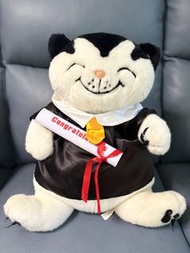 Jacob cat white 45cm 積及貓