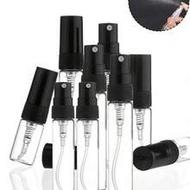 Refillable Black Transparent Perfume Spray Bottle, Fine Mist, Mini Perfume Refillable Spray Bottle, 