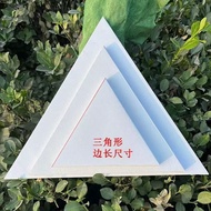 Oil Painting Frame Linen Triangle Customized Square Board Picture Frame Customized Square Special-Sh