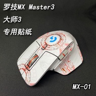 Suitable for Logitech MX Master3/3s mouse sticker Master 3 non-slip matte protective film simple sticker