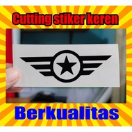 Army sticker cutting sticker