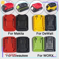 YEW DIY Adapter, Durable Portable Battery Connector, ABS Holder Base for Makita/DeWalt/WORX/Milwaukee 18V Lithium Battery