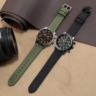 2023 New☆☆ Suitable for IWC Breitling Pilot Nylon Watch Strap Blancpain Rolex Green Water Ghost Longines Canvas Strap Men