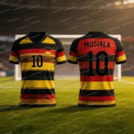 25/26 Germany Jersey MUSIALA Summer Men Jersey Sports Training Uniforms Jersey Breathable Quick Dryi