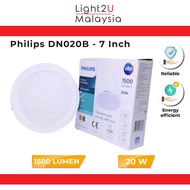 PHILIPS DN020B G2 7" 19W/20W RD LED RECCES DOWNLIGHT Warm White(3000k) / Neutral White(4000k)